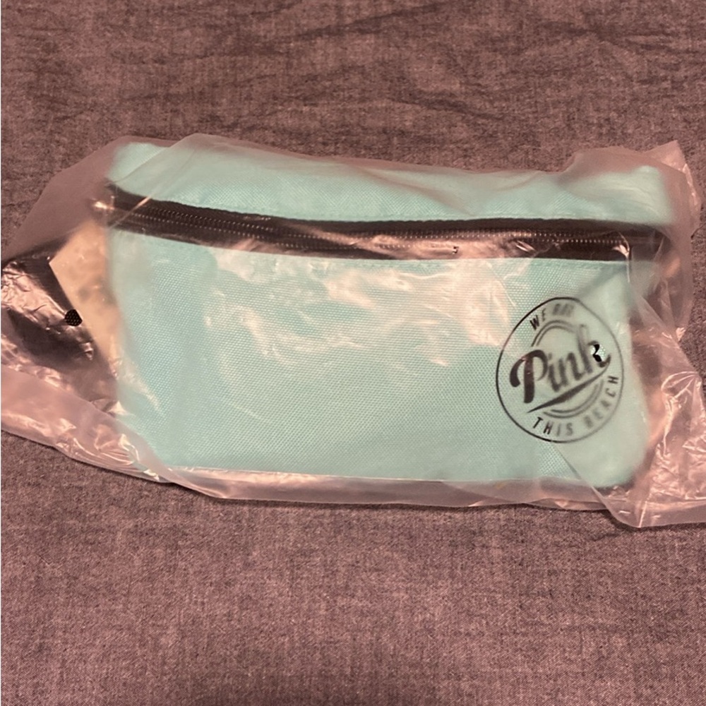 Victoria's Secret PINK Light Blue Fanny Pack